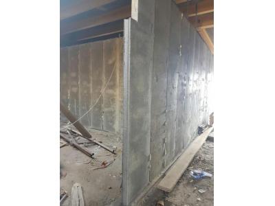 مرکز تجاری-  دیوار پانلی سبک بتونی توفال wall panel 